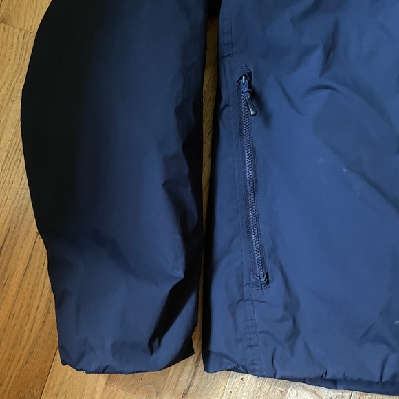 GAP Men’s XL Black Poly Shell Jacket Snaps - Picture 3 of 6
